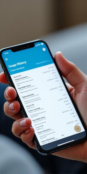 日本レンタカーアプリの利用履歴画面。過去の利用明細が表示されている